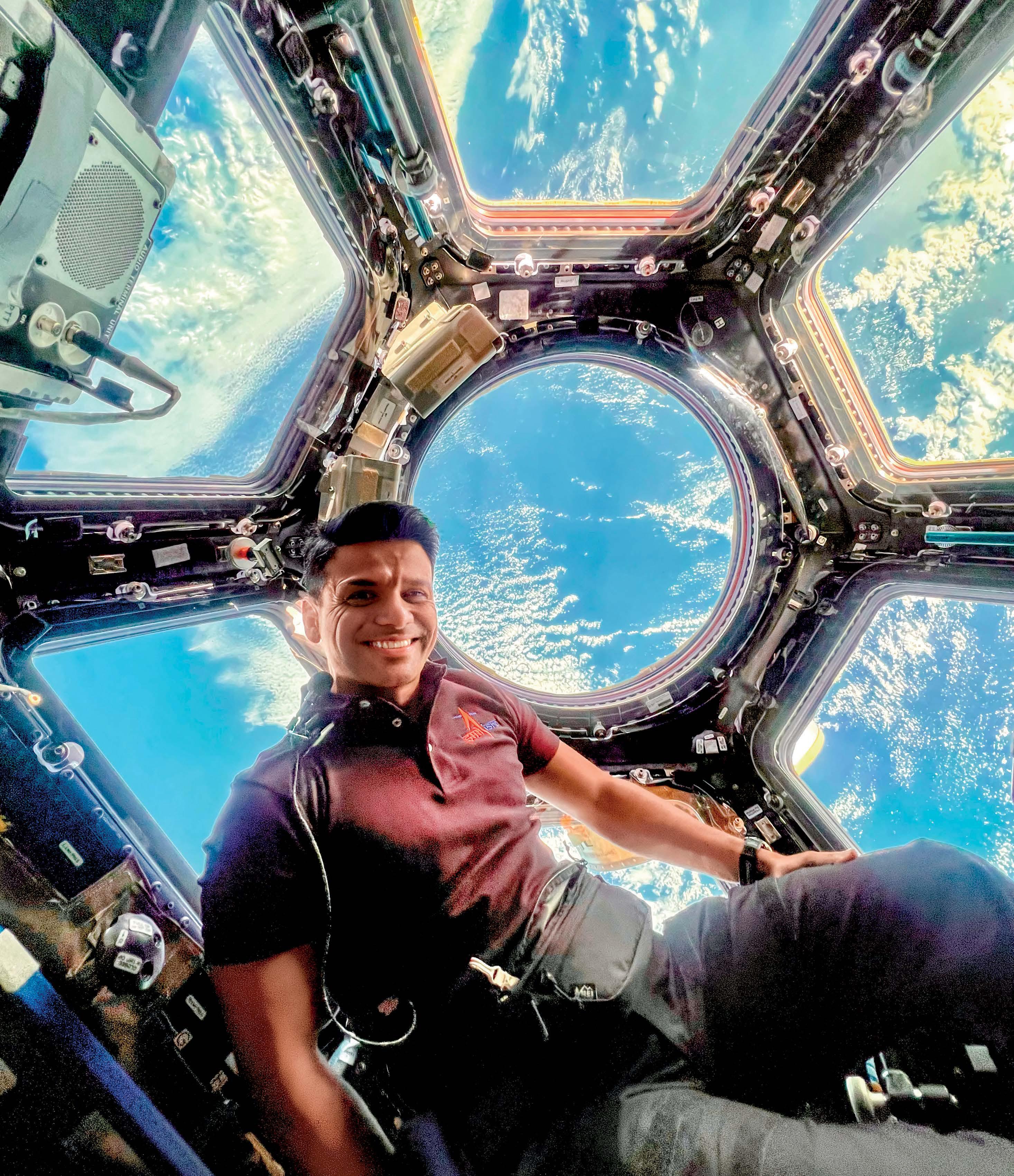 MY TRIP IS A CATAPULT FOR INDIA'S SPACE MISSION